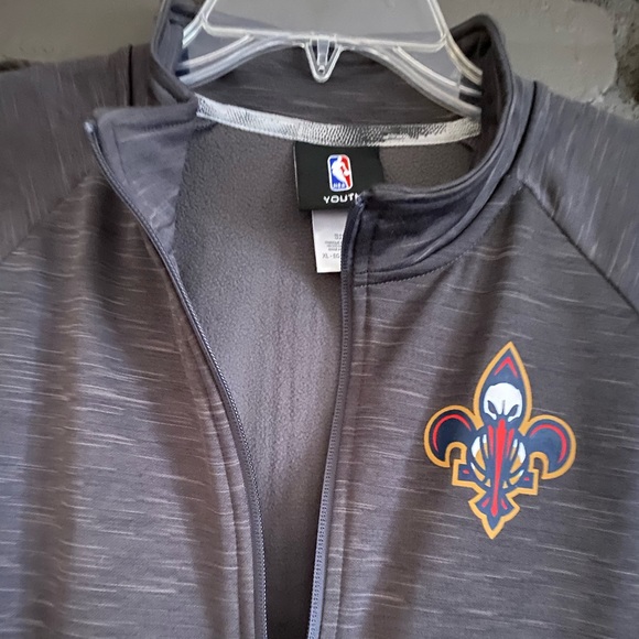 NBA Teen-Boys Traveling Full Zip Warm-Up Jacket - Picture 7 of 7